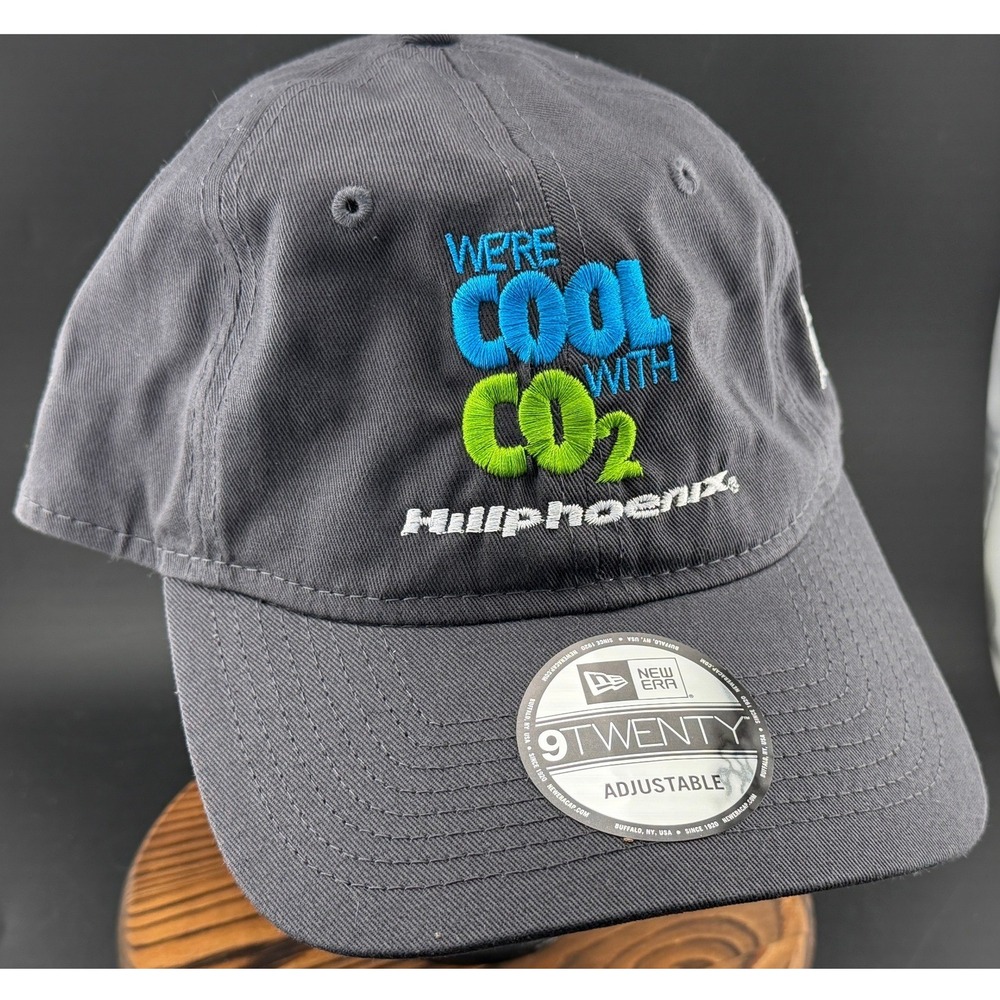 Hillphoenix Dover Food-New Era 9TWENTY, Retail Hat, Grey, Adjustable Cap, NEW
